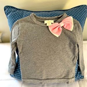 KATE SPADE BABY SWEATER (grey and pink) SIZE 3Y